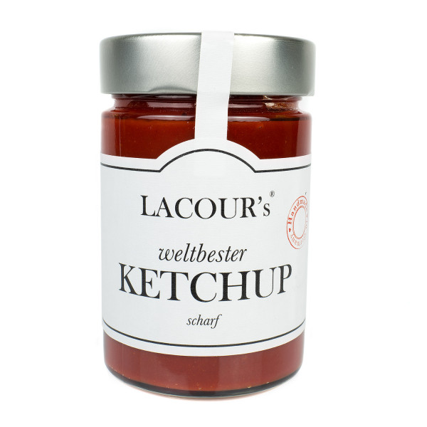 LACOURs weltbester handgemachter Ketchup scharf - Aktionspreis!